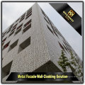 Exterior Laser Cut Aluminum PVDF Aluminum Wall Panel Facade (KH-CW-62)